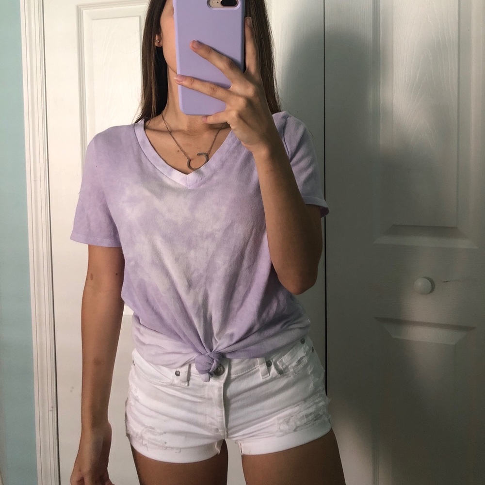 Victoria’s Secret PINK tie dye v neck